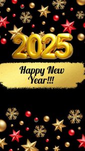 Happy new years iphone wallpapers 2025