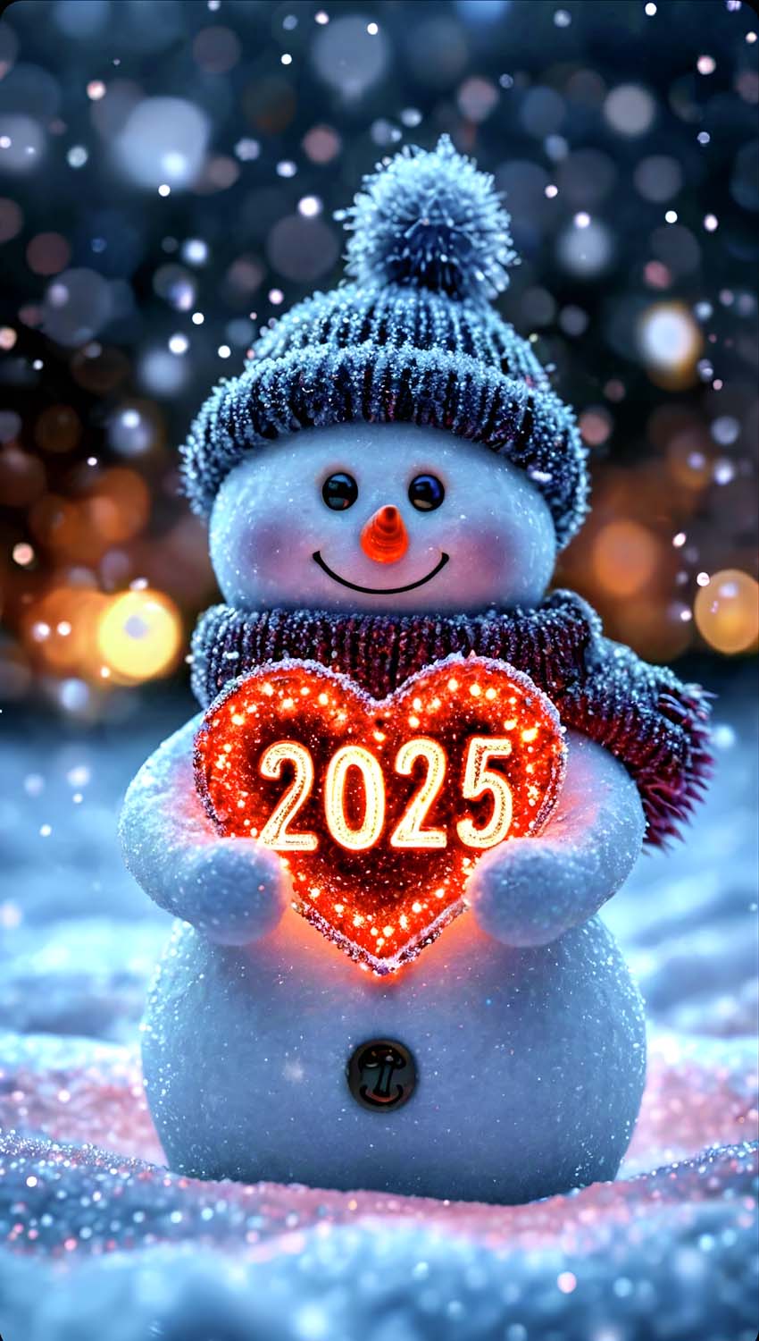 2025 Love New Year Wallpaper iPhone HD – Wallpapers Download