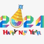 Happy new year 2024 wallpaper full hd for desktop