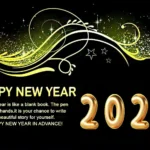 Happy new year 2024 wishes card