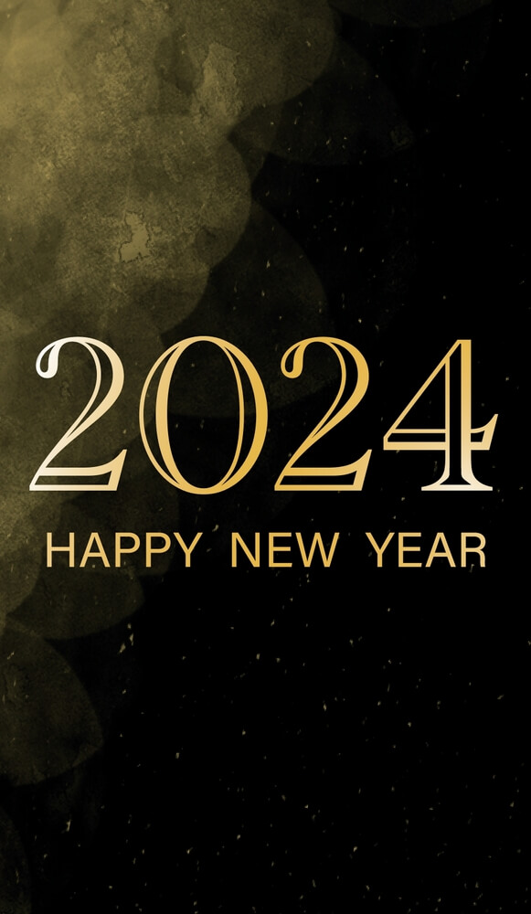Happy new year wallpaper 2024 iphone