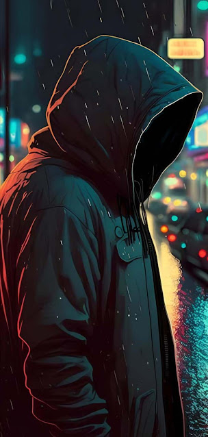 Hooded Angel, mystery, hooded man, man, power, HD phone wallpaper | Peakpx