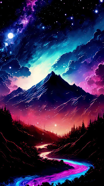 Colorful night landscape mobile phone wallpaper

 – Wallpapers Download