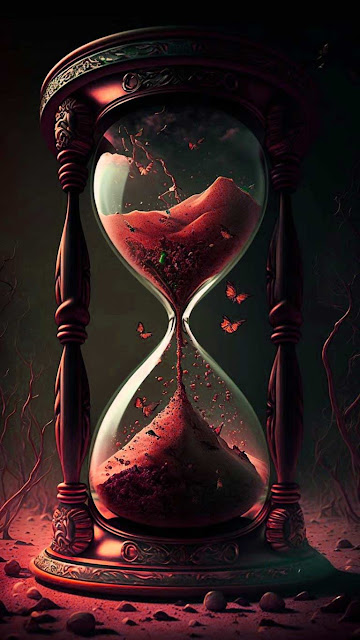 Hourglass Abstraction Magic Colorful Watch 1440x3120  Desktop   Mobile Wallpaper