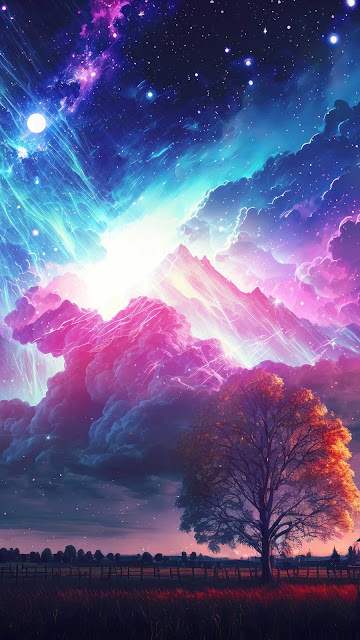 Mystical Night Sky Wallpapers on WallpaperDog