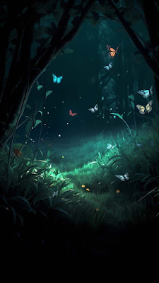 Glowing butterflies iphone wallpaper hd 768x1365.jpg