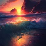 Sunset horizon iphone wallpaper hd 768x1365.jpg