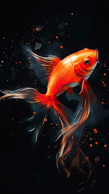 Goldfish iPhone Wallpaper - Wallpapers Download 2024