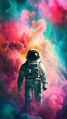 Astronaut art iphone wallpaper 4k.jpg