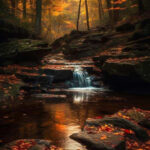 Autumn rocks waterfall iphone 15 wallpaper 768x1365.jpg