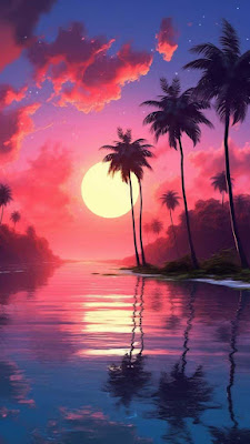 Beach Sunset iPhone Wallpaper – Wallpapers Download