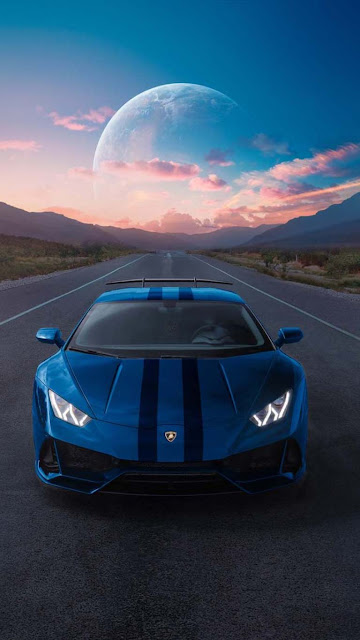 Blue Lamborghini iPhone Wallpaper HD – Wallpapers Download