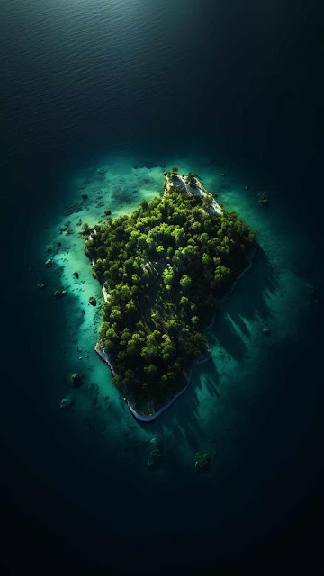 Mini island iphone wallpaper 4k.jpg