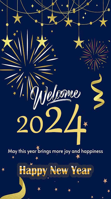 New Year 2024 Wishes For WHATSAPP Joy & Happiness – Wallpapers Download
