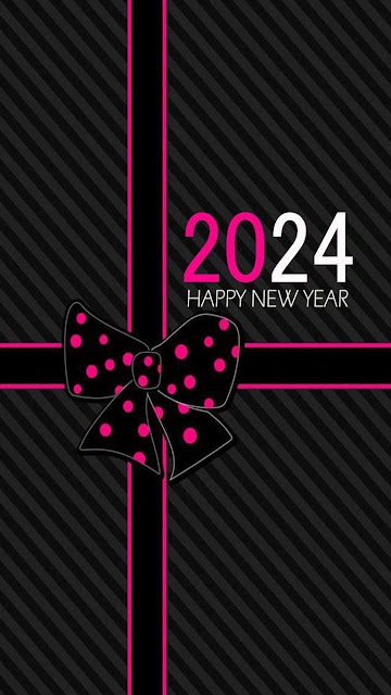 Happy New Year 2024 Colorful Life Image For WhatsApp – Wallpapers Download