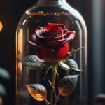 Rose in glass jar iphone wallpaper 4k.jpg