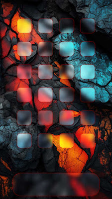 iOS App Dock Stones Background Image – Wallpapers Download