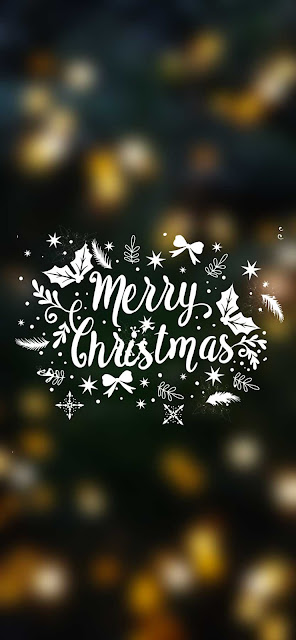 Merry christmas wish card mobile iphone wallpaper.jpg