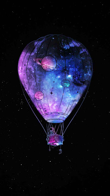 Space Balloon Astronaut iPhone Wallpaper – Wallpapers Download