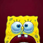 Spongebob screaming iphone wallpaper 4k.jpg