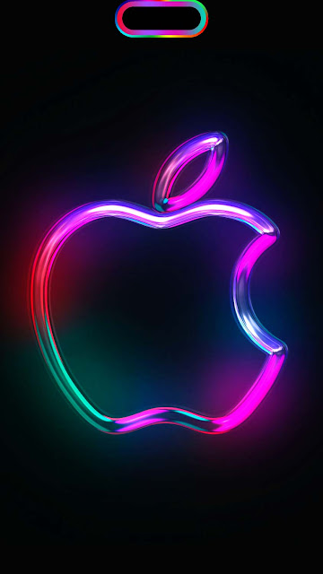 iPhone 15 Pro Max 3D Apple Logo Dynamic Island – Wallpapers Download