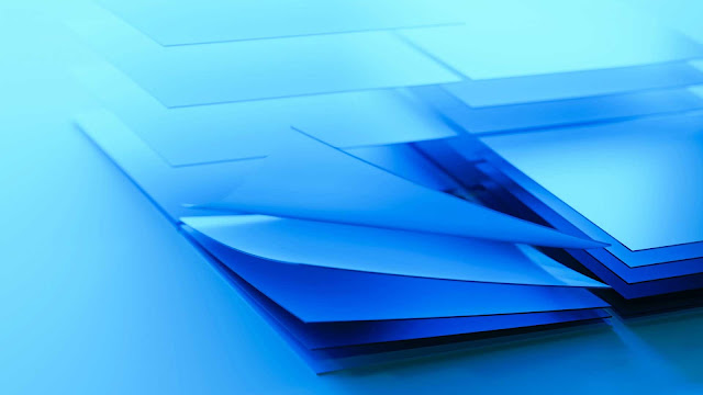 Windows Logo Blue Layers Desktop Wallpaper – Wallpapers Download