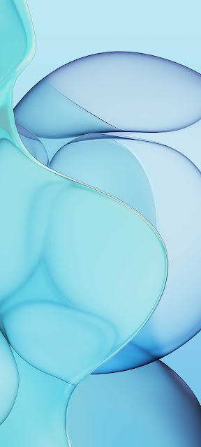 3D Abstract Blue Glass iPhone Wallpaper 4k – Wallpapers Download