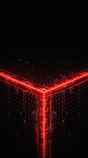 3D Neon Cube Mobile Wallpaper – Wallpapers Download