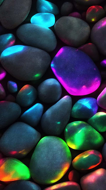 Colorful Stones iPhone Wallpaper 4K – Wallpapers Download