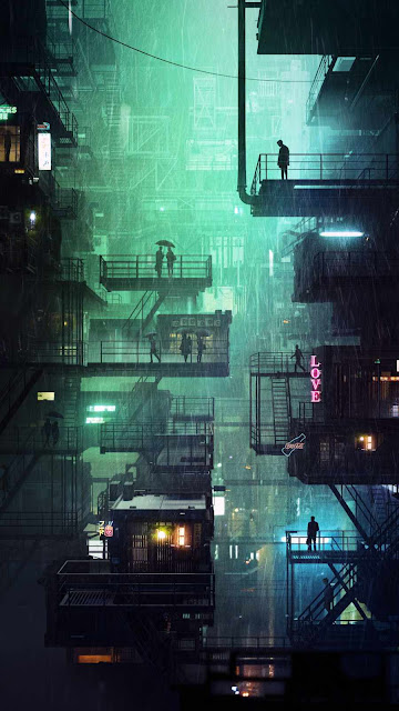 Cyber city night iphone wallpaper.jpg