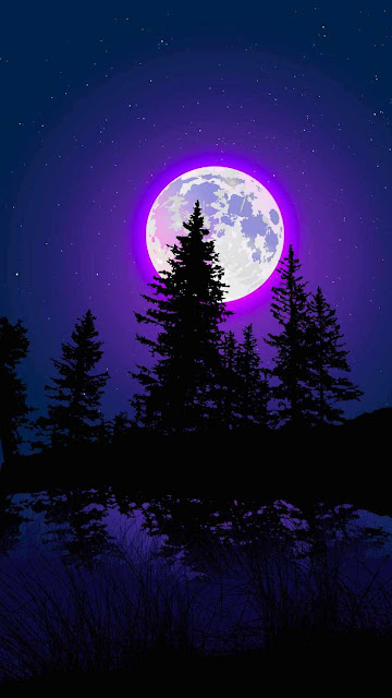 Moon glow in night iphone wallpaper.jpg