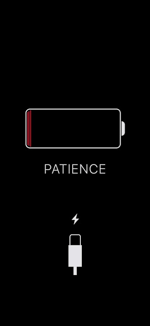 Patience Low Battery iPhone 4k Wallpaper – Wallpapers Download