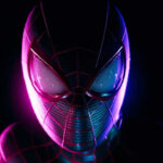 Spiderman neon spidey hd mobile wallpaper.jpg