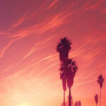 Sunset beach scenery smartphone wallpaper.jpg
