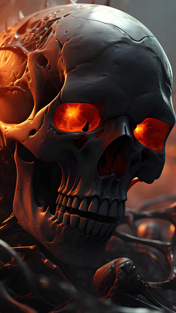 Halloween Skull Art Wallpaper – Wallpapers Download