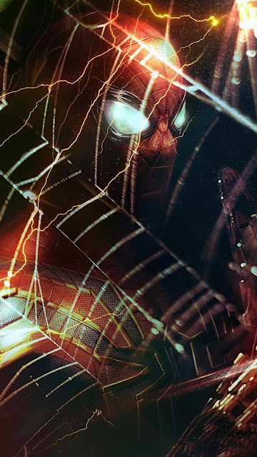 Spiderman Web Artwork Mobile Wallpaper – Wallpapers Download