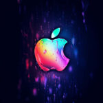 Apple logo water drops iphone wallpaper 4k.jpg