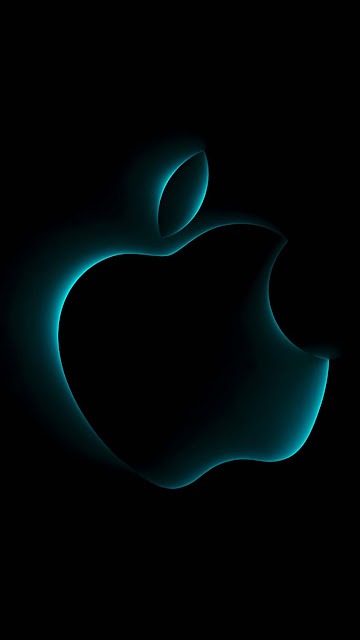 Glowing apple art iphone wallpaper 4k.jpg