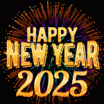 Happy new year 2025 gif images
