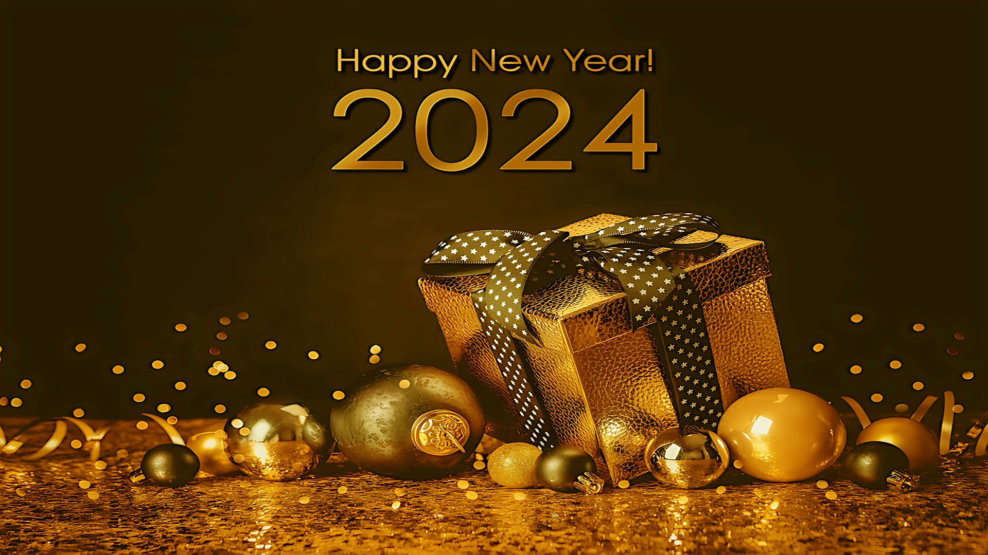 Happy new year desktop background 2024