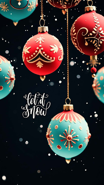 Merry christmas let it snow iphone wallpaper 4k.jpg