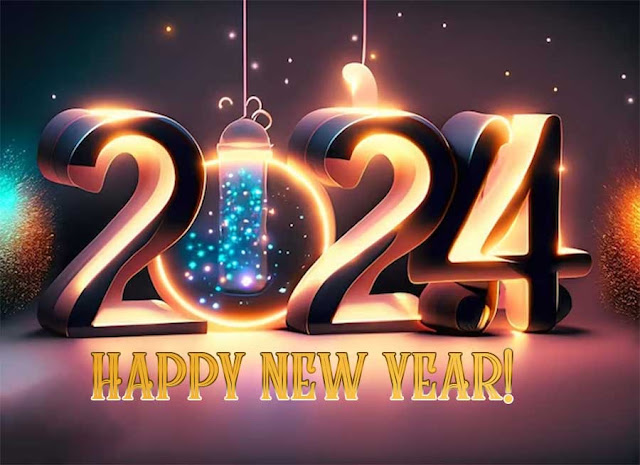 Free Download Happy New Year Wallpaper 2024 HD