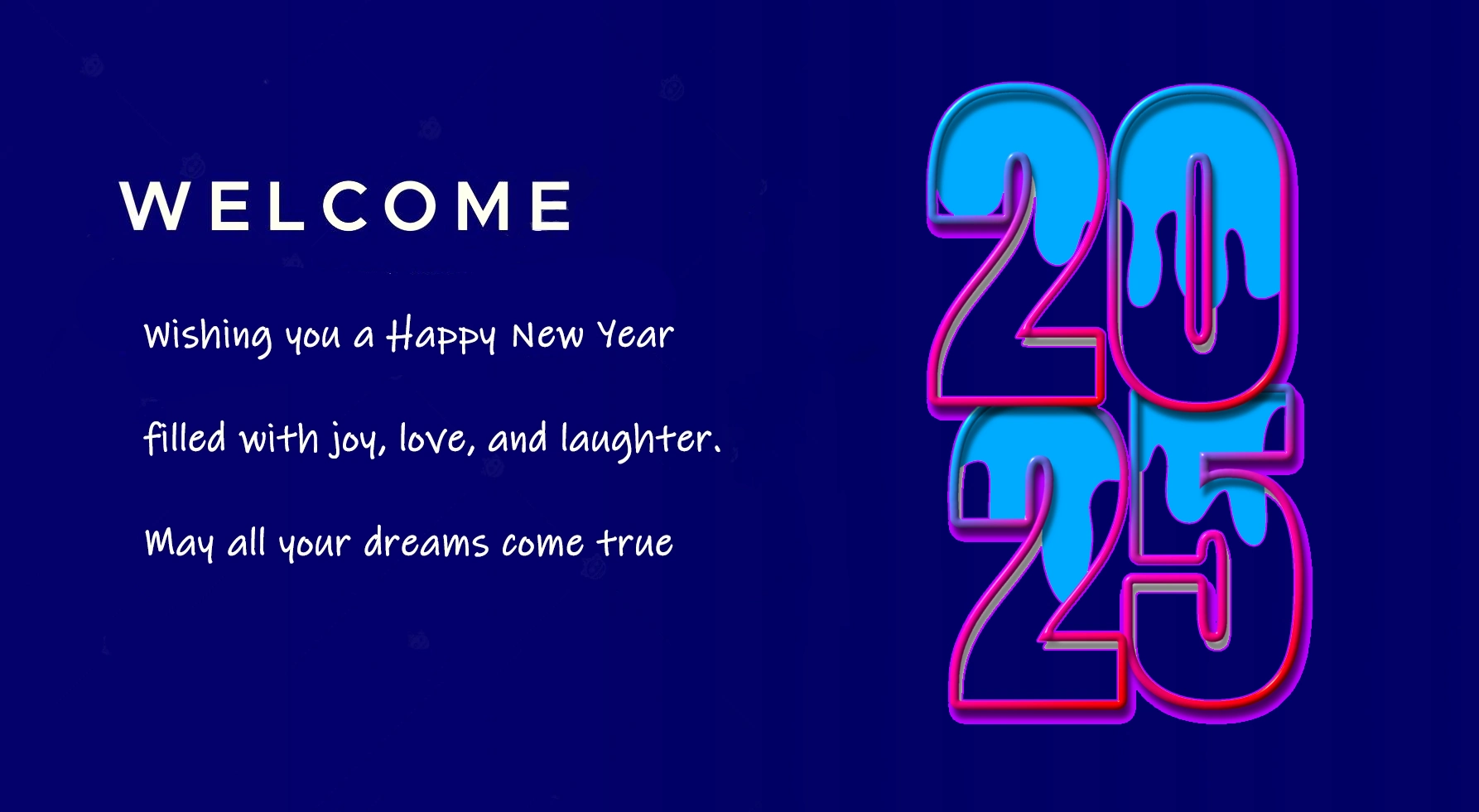 Welcome 2025 isometric 2025 new year celebration 3d happy new year greeting realistic vector