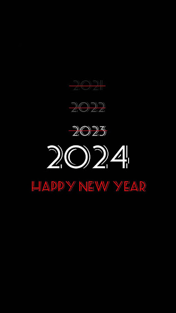 Free Download 2024 New Year iPhone Wallpaper