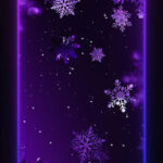 Snowflakes purple background wallpaper.jpg
