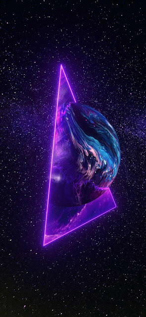 Free Download Space Portal Free iPhone Wallpaper