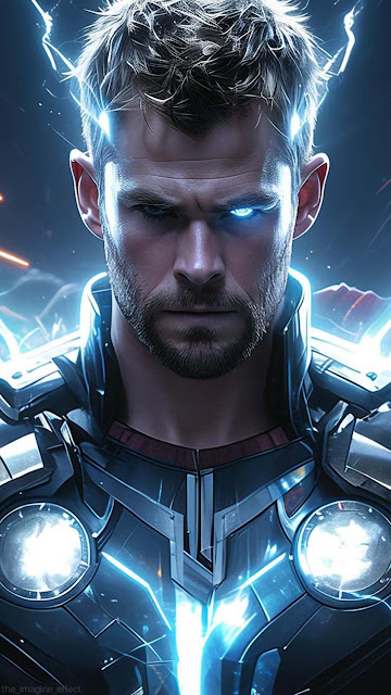 Free Download Thor God of Thunder Artwork