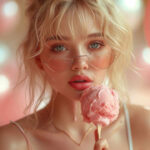 Girl girls icecream blonde pink blue eyes.jpg