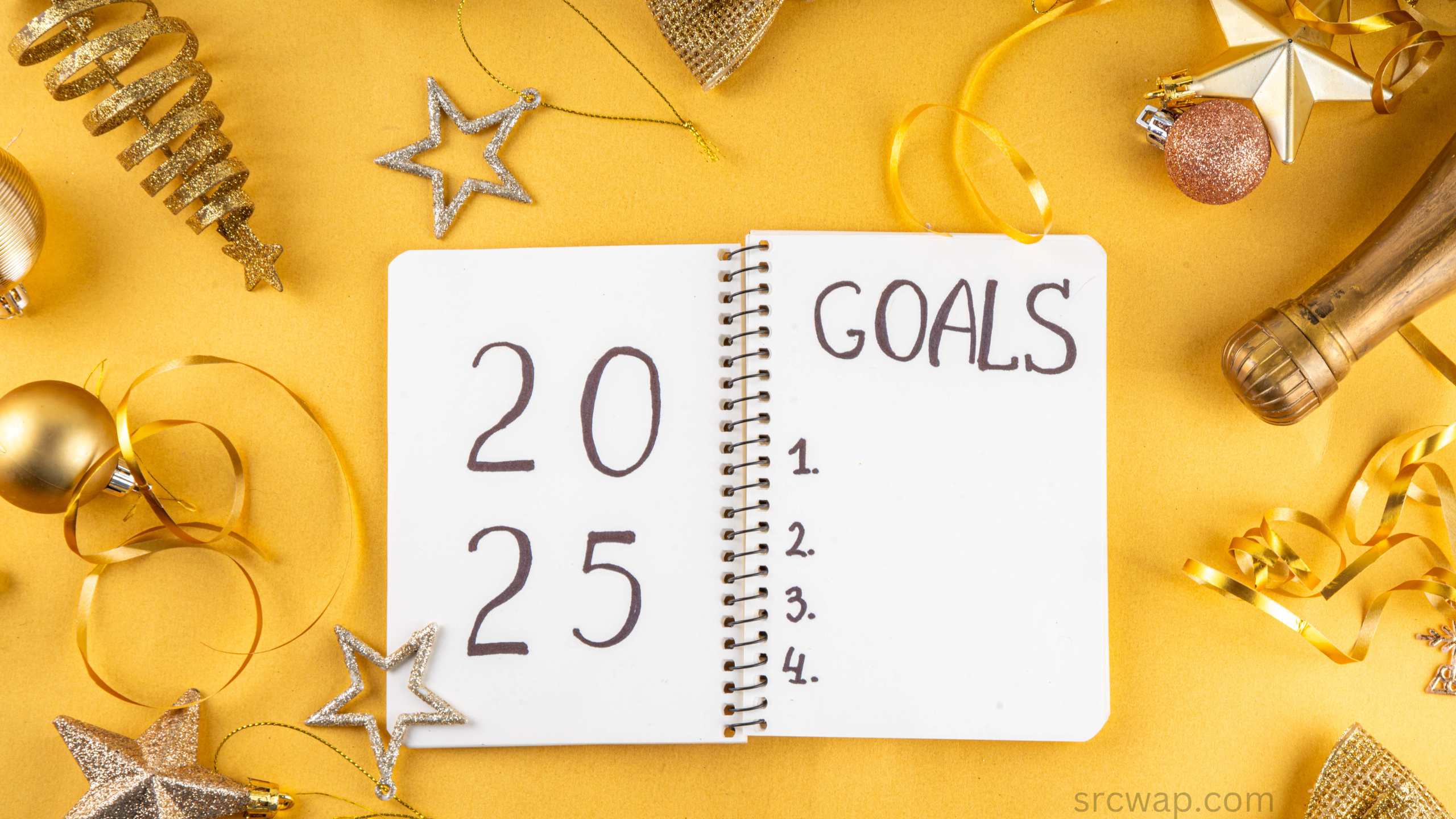 2025 goals new year resolution concept photos