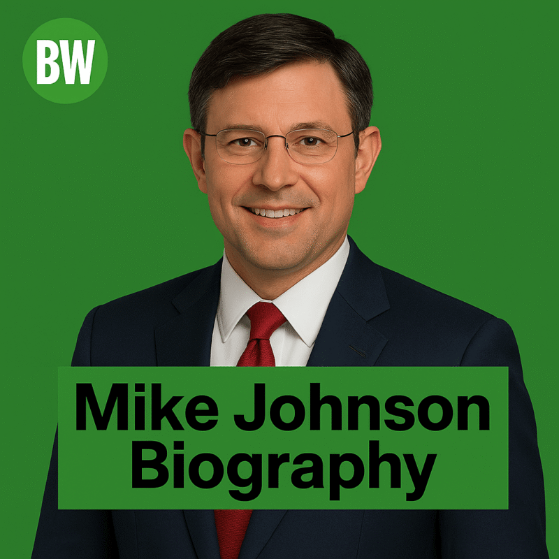 Mike Johnson Biography: Age, Career, Family, and Recent Political Highlights